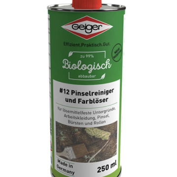 Geiger Nr. 12 Pinsel Reiniger – 0,75 Liter
