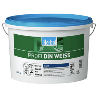 Herbol Profi DIN Weiss Wandfarbe